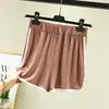 Nuevos shorts deportivos de primavera y verano para mujer, pantalones cortos de yoga estilo coreano, prenda exterior ajustada de algodón modal, ropa de dormir, pantalones de playa