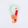 Chaveiro Huayang novo de pelúcia Macaron cordão anti-perda pelúcia colorida cordão para celular enfeites para pendurar em bolsa DIY lote