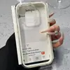 Adecuado para funda de teléfono móvil Apple 18Promax Dos en uno Marco de color sólido Transparente iPhone17 Anticaída 14 Funda Suave 16