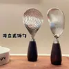 Cuchara para Arroz de Acero Inoxidable de Pie, Cuchara para Arroz Estilo Japonés, Cuchara para Arroz Antiadherente para Arrocera, Cuchara Espesada para Servir Arroz