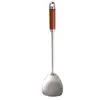En stock Acero Inoxidable 304 Mini Utensilios de Cocina Wok Espátula Cuchara Ranurada Cucharón Cucharón para Sopa Hogar Comercial Espátula de Hierro Cuchara