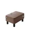Reposapiés para Sofá, Reposapiés para el Hogar, Reposapiés, Banco Pequeño Creativo, Taburete Simple para Mesa de Café, Taburete para Cambiar Zapatos en la Entrada, Taburete Bajo