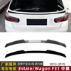 Adequado para BMW Série 3 Touring F31 2013-19 Modificação de Spoiler Traseiro de Asa Média Estilo Lâmina