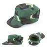 Chapéu de Sol Camuflado para Exterior com Aba Reta Estilo Bico de Pato Chapéu de Treinamento Militar Chapéu à Prova de Poeira para Canteiro de Obras Chapéu de Montanhismo Casual e Versátil