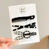 2026 Nuevo Pasador de Pelo de Dibujos Animados Pasador de Pelo Dulce con Lazo Pinza Lateral Exquisita de Gama Alta Pinza de Pato