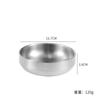 Juego de Vajilla para Barbacoa de Acero Inoxidable 304 estilo Coreano Palillos Dorados Cuchara Vaso para Agua Plato para Sabor Tazón para Arroz Plato para Huesos Plato para Salsas