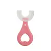Cepillo de Dientes de Silicona en Forma de U para Niños, Gel Suave, Adecuado para Niños de 2 a 12 Años y Mayores, Set de Pasta de Dientes para Bebés, Artefacto para Cepillar