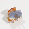 Clip de Garra de Ácido Acético Coreano Mais Vendido Grampo de Cabelo Pequeno Fresco de Verão para Meio Rabo Grampo Fixador de Acessórios de Cabelo para Traseira da Cabeça Venda por Atacado