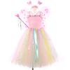 Europeu e Americano fornecimento transfronteiriço novo vestido de noiva para crianças Menina passarela show vestido menina flor aniversário tutu pettiskirt