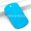 Placa de Metal para Gato y Perro Anti-pérdida Láser Grabable por Ambos Lados Accesorios para Collar Colgante Llavero Colgante Accesorios