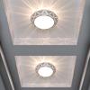 Nova luz de corredor minimalista moderna, luz de corredor, luz de entrada de casa, luz de corredor de entrada, teto, LED, downlight, holofote