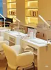 Mesa e Cadeira para Manicure Estilo Coreano Celebridade da Internet Conjunto Simples Econômico Mesa para Salão de Unhas Mesa para Manicure Japonesa Individual/Dupla