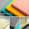 Cuaderno A5 con Superficie de Piel Suave, Engrosado, Color Sólido, Diario Sencillo para el Día a Día, Libro de Registro para Reuniones de Estudiantes y Oficina