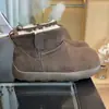 Botas Curtas Birkenstock Botas de Neve para Mulheres 2025 Novo Inverno Forradas com Lã Engrossadas Nordeste Sola Grossa Antiderrapante Quentes Botas Curtas