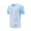 Novos Uniformes de Badminton Victory para Homens e Mulheres, Camisas da Série Competição de Secagem Rápida, Conjuntos Esportivos Simples de Manga Curta, Uniformes de Equipe de Treinamento