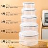Caja de Conservación Transparente de PP Transfronteriza para Refrigerador Cocina con Tapa Caja Sellada de Silicona para Frutas y Verduras Almacenamiento Doméstico Caja de Almacenamiento de Alimentos