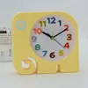 Versión coreana de mesa colgante de pared creativa reloj despertador de elefante reloj despertador para estudiantes suministro de papelería al por mayor de artículos de uso diario