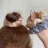 Diadema de Satén de Color Sólido para el Cabello con Relleno de Algodón Diadema de Cabello Tipo Intestino Delgado Diadema Grande para Dormir Accesorios Básicos para el Cabello de Niña