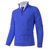 Blusa Meio Zíper 2025 Exportação Amazon Masculina Juvenil Casual Para Usar Por Baixo Quente Outono e Inverno Tricô para Homens