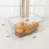 Caixa de Armazenamento de Alimentos para Geladeira Longxiansen com Tampa Pote de Armazenamento Selado Caixa de Conservação Espessada Transparente Cozinha Grau Alimentício