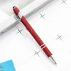 Bolígrafo de Metal Press Bolígrafo de Aluminio Bolígrafo Meiji Bolígrafo Táctil Capacitivo Bolígrafo para Pantalla Táctil de Escritura Bolígrafo de Regalo con Impresión de LOGOTIPO