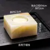 Portavelas Quemador de Incienso Adorno de Jade Afgano Natural Cubo de Jade Pie Tallado en Forma de Corazón Portavelas Quemador de Incienso Mayoreo