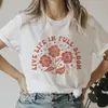 Ropa Transfronteriza Aliexpress Camisetas Estampadas para Mujer Mangas Cortas