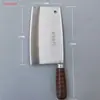 Master Zhou aço cromado forjamento de faca de cozinha faca de cozinha faca de corte de cozinha faca de cozinha de aço inoxidável barraca de rio corrente e lago faca de cozinha