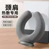 Bolsa de agua caliente en forma de U para colgar en el cuello D3562, un calentador de manos cálido, una bolsa de compresa caliente específica para la columna cervical para el cuidado del cuello y las articulaciones