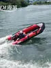 Bote Salvavidas de Rápidos Haidi Balsa Salvavidas Bote Inflable Balsa Inflable Se Puede Equipar con un Motor Fuera de Borda de 30 Caballos de Fuerza