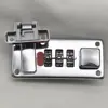 Fechadura de Combinação Atacado, Fechadura de Combinação com Ajuste Externo Esquerdo e Direito, Acessórios para Bagagem, Fechadura de Combinação para Mala de Rodas, Fechadura de Combinação para Caixa de Madeira