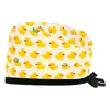 AliExpress Gorro Quirúrgico de Algodón Estampado Ajustable para Mujeres con Cabello Largo Bolsa para el Cabello Dentista Clínica Dental Gorro Opaco Hombres