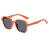 Nuevas Gafas de Sol Coloridas Cuadradas para Niños, Gafas de Exterior para Bebés, Fotografía Callejera, Anti-Ultravioleta, Gafas de Sol Elegantes para Niños y Niñas