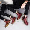 Botas Chelsea Masculinas R2976 Botas Martin Casal Moda Botas Curtas Britânicas Masculinas e Femininas Casuais Sapatos Martin de Elite