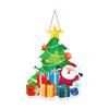 Festa de Fim de Ano Suprimentos de Festa Papai Noel Natal Natal Placa de Porta Natalina Decorações de dísticos para Pendurar na Porta