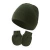 Conjunto de Gorro y Manoplas para Bebé Gorro para Recién Nacidos para Niños Niñas Gorro de Algodón para Bebés