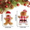 Nuevo Colgante de Hombre de Jengibre Navideño 2025 Colgante Decorativo de Hombre Galleta para Hombres y Mujeres