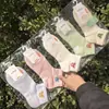 Calcetines Casuales de Malla Completa Kaisen de Cintura Baja, Algodón de Malla Fresco y Suave, Sensación Fresca, Estilo Coreano, Versión Delgada, 26 Primavera/Verano