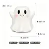Jarrón de resina transfronterizo, blanco fantasmal creativo, lindo adorno de escritorio de Halloween estilo nórdico ins con un toque de alta gama