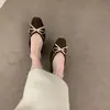 ¿Cansado? Zapatos Mary Jane para Mujer 4cm 2026 Otoño/Invierno Tirador Lazo Slip-on Suela Suave Tacón Oculto Zapatos Individuales Hermosos