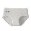 Ropa interior sin rastro para mujer, cintura de algodón 10A, entrepierna de algodón antibacteriana, 2024, nuevos pantalones cortos triangulares de talla grande para niñas, cabeza