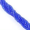 4/6mm de vidro bola de cristal contas artesanais DIY pulseira caseira facetada frisada cor de cristal chapeado acessórios material contas soltas