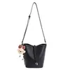 Bolso Cubo Tote Retro Transfronterizo para Mujer 2025 Invierno Nuevo de Moda Versátil Bolso de Hombro Cruzado de Alta Calidad