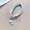 Ins Sayless Funda para Teléfono Móvil Nubes Estrellas Correa de Muñeca Cadena Corta para Colgar Cámara de Teléfono Móvil Colgante Llavero Universal