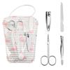 Set de Cortauñas de Acero Inoxidable Yangjiang, Conveniente Set de Manicura de Cuatro Piezas, Set de Cortauñas de Regalo, Se Puede Imprimir con Logo, Mayoreo