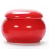 Nuevo Mini Tarro de Cerámica para Té, Tarro de Lipstick Rouge, Tarro Pequeño Sellado para Medicamentos, Tarro Tradicional para Bálsamo Labial, Botella de Polvos Cosméticos