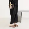 Sandalias Planas de Malla Hueca Tejida de Diseño de Nicho para Mujer, Sandalias Romanas de Dos Usos para Mujer, Medias Zapatillas para Mujer