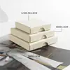 Caixa de joias de papel multicolorida para pingentes, brincos e pulseiras, 1,6 cm de altura, caixa de embalagem vazia para comércio transfronteiriço