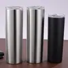 30 Copos de Carro 20oz Copo Térmico de Aço Inoxidável com Canudo para Bebidas Frias Copo de Carro