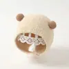 Gorro para Bebé Recién Nacido Lindo Gorro con Protección para las Orejas Otoño e Invierno Súper Lindo Gorro para Cabeza de Bolsa de Bebé Gorro de Felpa Cálido Otoño e Invierno